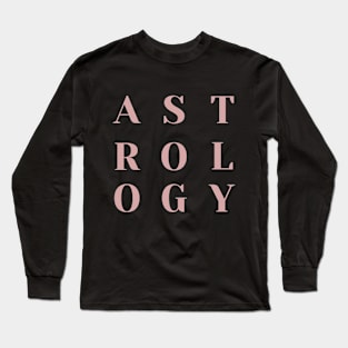 Astrology Long Sleeve T-Shirt